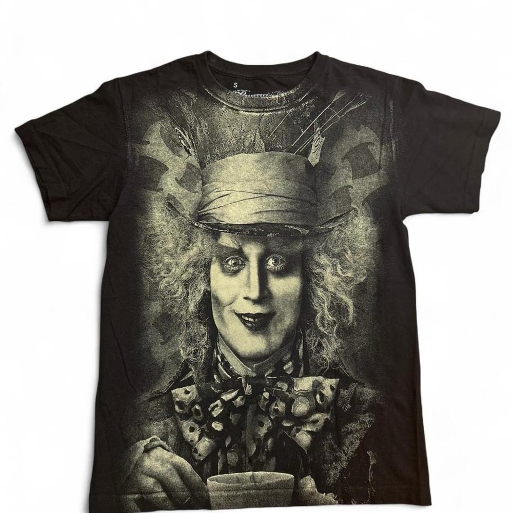 Resurrection Horror Series: Alice in Wonderland AOP Mad Hatter T-shirt